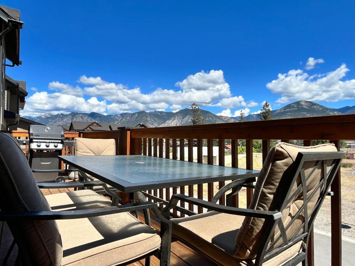 Perfect Base Invermere 3Bd Townhouse Mt Views With Garage Bagian luar foto